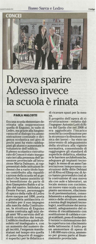 Doveva sparire Adesso invece la scuola è rinata