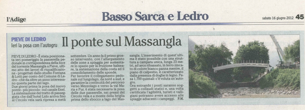 Il ponte sul Massangla