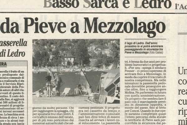 A piedi da Pieve a Mezzolago