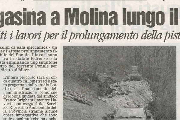 Da Pregasina a Molina lungo il Ponale