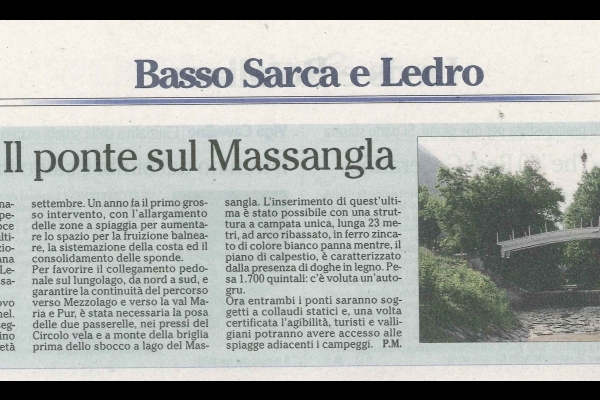 Il ponte sul Massangla