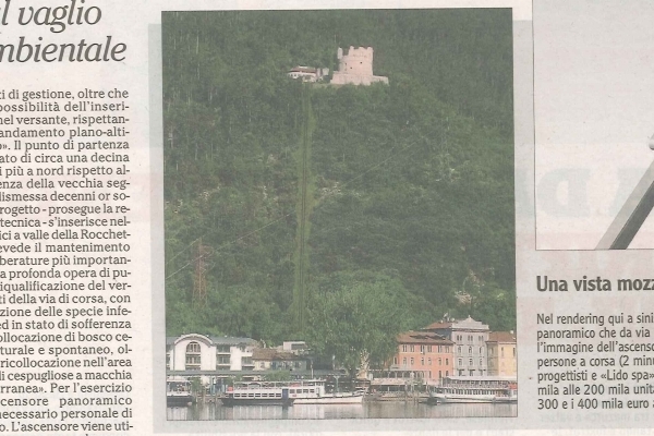 Per l'ascensore inclinato ora la Provincia accellera